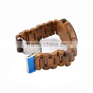 2016 High Quality Fashion Wood Watch Men Wrist Watch Trade Assurance thumbnail-5