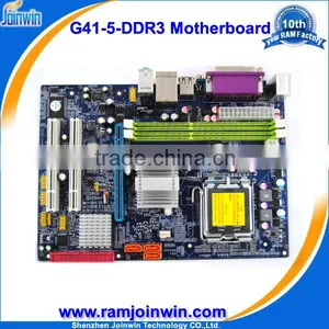 Realtek 8105E 10/100M LAN Controller G41 Dual Motherboard Socket 775 thumbnail-1