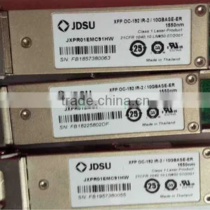 JDSU XFP OC-192IR-21-GBASE-ER 1550NM JXPR01EMC91HW 40KM XFP Transceiver thumbnail-1