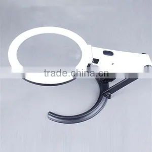 10 LED Light Stand Magnifiers Desktop Magnifier Electronic Magnifier thumbnail-3