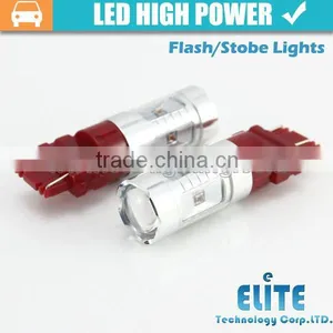 Newest!!! 30W High Power 1157 3157 7443 Baz15d P21 T20 Led Strobe Light Bulb thumbnail-3