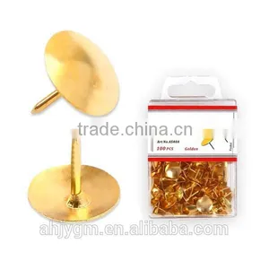 Hotsale Good Quality Office Golden Thumbtacks thumbnail-1