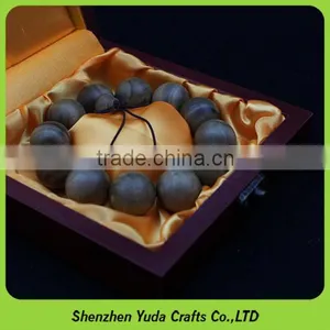 Logo Printing Luxurious Wooden Display Case Custom Small MDF Box thumbnail-1