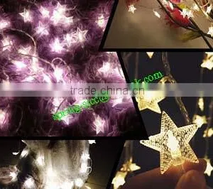 Decoration Transparent Five-pointed Star LED String Lingt for Festival thumbnail-5