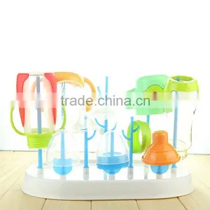 BPA Free Safety Multifunction Baby Feeding Bottle Drying Rack thumbnail-3