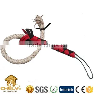 Handmade Braided Leather Whip Top Quality thumbnail-1
