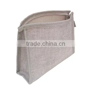 Durable Canvas Nylon EVA Zipper Storage Bag Cosmetic Bags With Zipper thumbnail-1