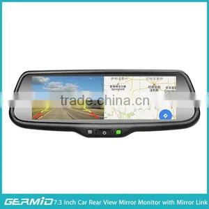 7.3 Inch Monitor Display Mirror Link With IOS9.3 thumbnail-4