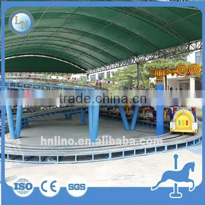 2016 Amusement Park Mini Electric Train Amusement Train Rides High Quality Mini Shuttle for Sale thumbnail-3