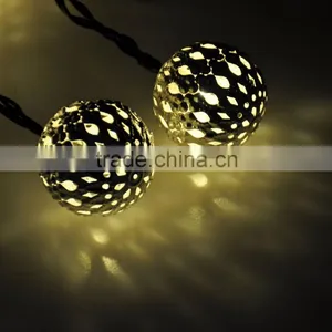 Led Chinese Garden Solar Lanterns Solar String Lights thumbnail-5