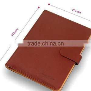 Hot Sale Leather A4 Loose Leaf Promotion Diary Notebook thumbnail-1
