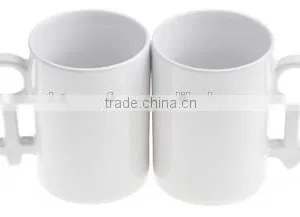 11 oz Sublimation Ceramic Couple Mug,Lover Mugs thumbnail-1