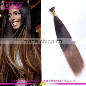 Factory Price 100% Remy Remy 1g Stick Tip Hair Extensions Russian i Tip Hair Extensions Wholesale thumbnail-1