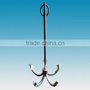 Small Grapnel Fingernails Five Claws Boat Anchor thumbnail-1