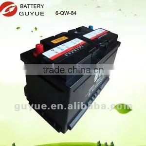 Maintenance Free and Dry Car Battery 6QW-84 thumbnail-1