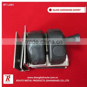 304 Stainless Steel Mirror Glass Latch Frameless thumbnail-2