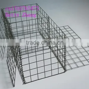 High Zinc Galvanized Gabion Boxes/PVC Coated Gabion Baskets/stone Cage (direct Factory) thumbnail-3