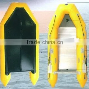 Inflatable Pvc Aluminum Floor Boat thumbnail-1