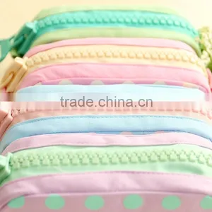 Wholesale Rectangle Clear Large Eva Pencil Case for School With Wave Point Printing thumbnail-5