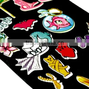 OEM Sedex Audit Factory Customized Water Transfer Printing EVA Sticker Bubble Sticker thumbnail-2