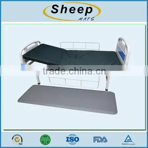Beveled Edge Soft-Fall Bedside Mat- Waterproof, Antimicrobial, Non Skid thumbnail-1