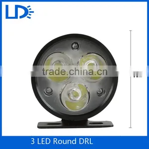 Motercycle DRL LED Truck Backup Lamp Waterproof Universal Car Round Reversing Light thumbnail-4