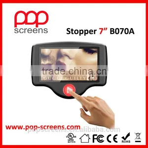 Push Button LCD Media Player 7" Lcd Advertising Player thumbnail-1
