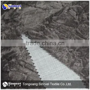 Shining Velour Fabric For Home Textile With TC thumbnail-1