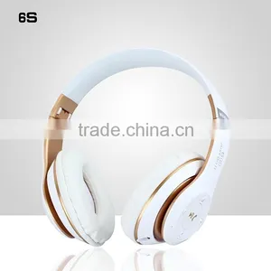 SNHALSAR 6S Stereo Bluetooth Wireless Headset Headphone Bluetooth Headphone With Microphone thumbnail-4