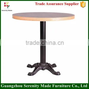 Hot Sale Wooden Coffee Table Iron Table Base thumbnail-1