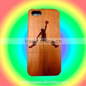 Custom Laser Logo Handmade for Bamboo Iphone 5 Case thumbnail-4