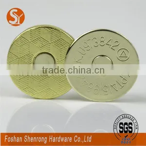 Slim 2mm Thickness Purse Metal Magnetic Button in Different Colors thumbnail-3