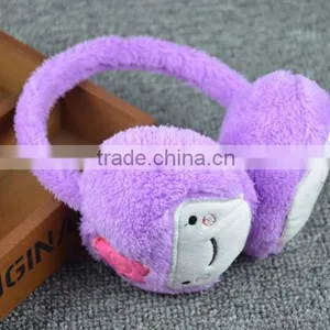 Smile Face Applique Children Earmuffs For Sale thumbnail-5