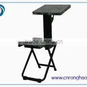 Hot Sale Military Chair / Training Chair /Study Chair With Writing Table thumbnail-1