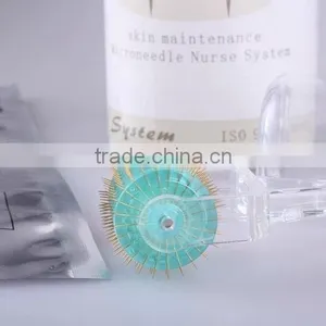 High Quality 192 Needles Seamless Microneedle Derma Roller With Crystal Handle thumbnail-6