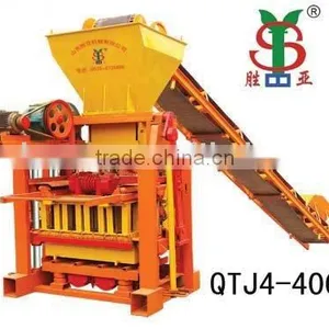 QTJ4-40C Fixed Fly Ash Solid Brick Making Machine thumbnail-1