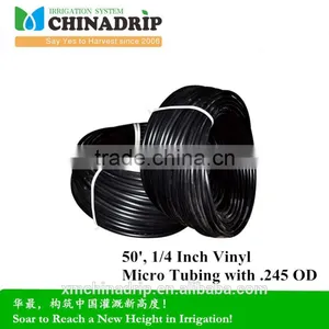 Drip Irrigation 1/4 Inch Vinyl Micro Tubing With .245 OD thumbnail-1