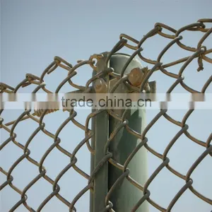 Wholesale Easy to Relocate & Stackable Galvanized Chain Link Fence/PVC Coated Chain Link Fence thumbnail-4