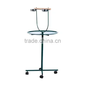 Stainless Steel Portable Bird/Parrot Stand thumbnail-1
