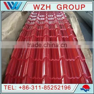 Prepainted Corrugated Steel Trapezoid Steel Sheet For Metal Roofing Tiles Sell to Dubai thumbnail-5
