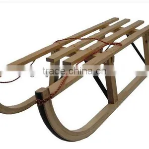 WOODEN SNOW SLEDGE thumbnail-1