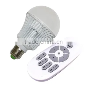 Good Quality 2.4G Wireless E27 6W Led Lighting Bulb Lamp Light With Remote Controller thumbnail-6