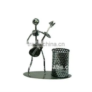Decorative Iron Mesh Brush Pot ZPXW-A11 thumbnail-1