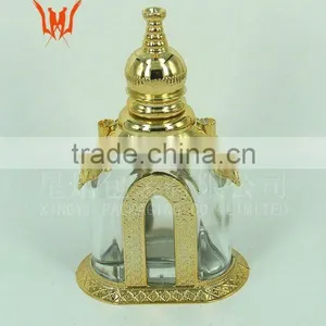 100ML Golden Arabic Glass Bottles thumbnail-1