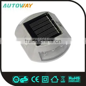6LED Aluminum Reflective Solar Road Stud Waterproof thumbnail-1