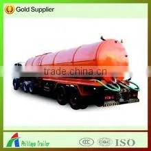 China Manufacturer Tank Truck Trailer Vacuum Sewage Suction Truck thumbnail-1