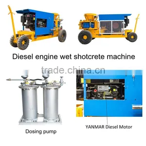 OEM Supplier Dry or Wet Mix Shotcrete Machine thumbnail-4