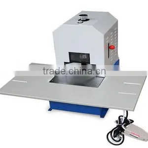 Electric Round Corner Guillotine Punching Machine For Paper,PVC,Card & Leather thumbnail-1