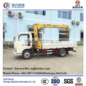 Good Sale Truck Mounted Crane/ 8t Boom Truck Crane thumbnail-2