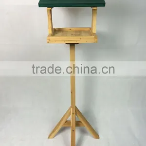 FSC New Products Wooden Hanging Bird Table/bird Feeder for Sale in Factory thumbnail-1